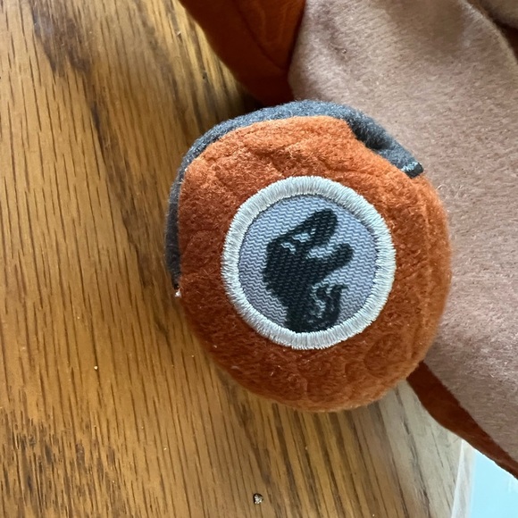 Jurassic World Plush Triceratops Dinosaur Hatchling in Egg Stuffed Animal - Picture 6 of 6